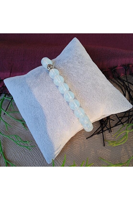 Doğaltaş Bileklik, Opalit Taşı, 8mm