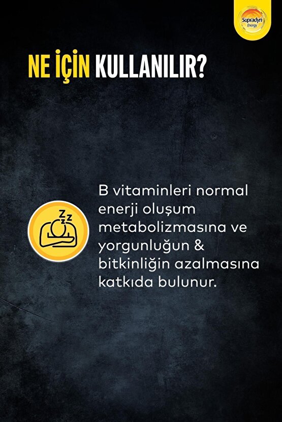 15 Efervesan Tablet | Koenzim Q10, Multivitamin Ve Mineral Içeren Takviye Edici Gıda