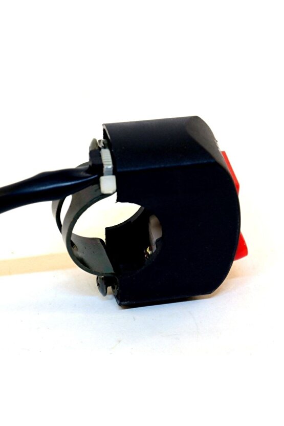 Motosiklet Sis Farı Aç Kapa Düğmesi  Butonu  Kırmızı