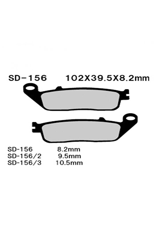 Honda Cbr 250 R Seramik Ön Fren Balatası Kawasaki J300 Kymco Xciting 250 174.2059