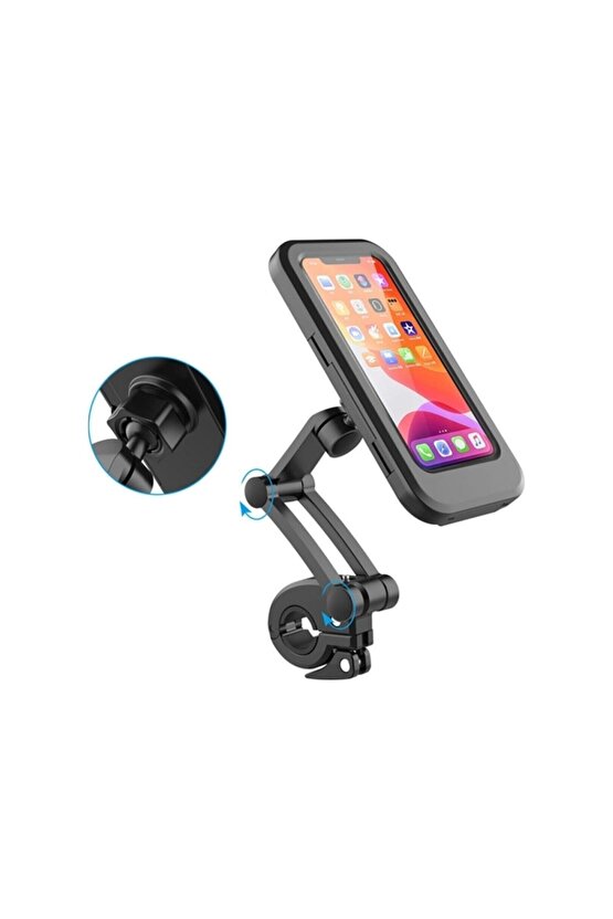 Portatif Universal Motosiklet Bisiklet Su Geçirmez Telefon Tutucu