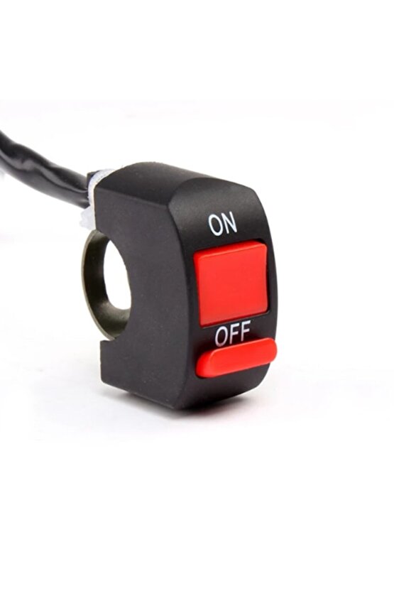 Motosiklet Sis Farı Aç Kapa Düğmesi Gidon Bağlantılı Anahtar