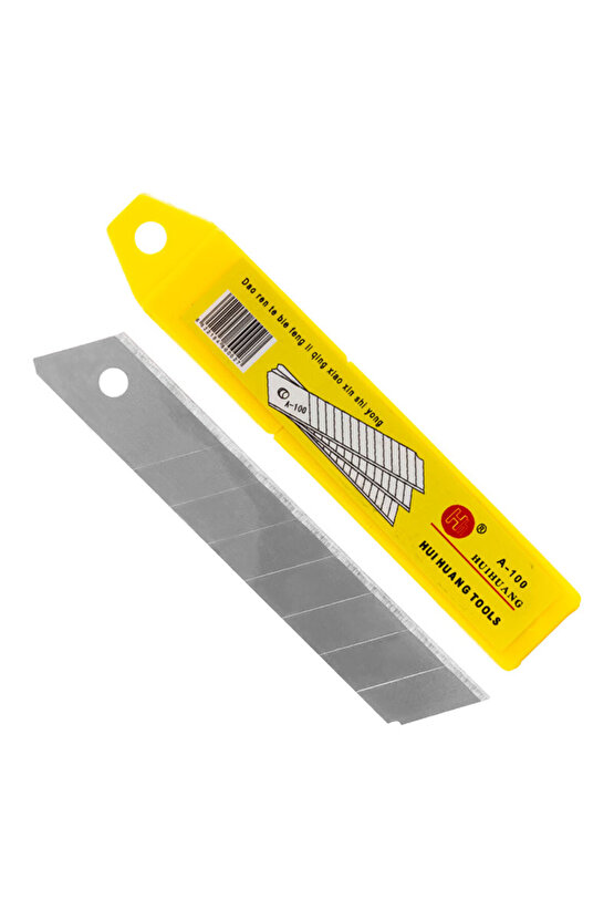 6ar1ss Shopzum Pm-20123 18x0.4mm Yedek Metal Maket Biçak Ağzi (10LU PAKET)