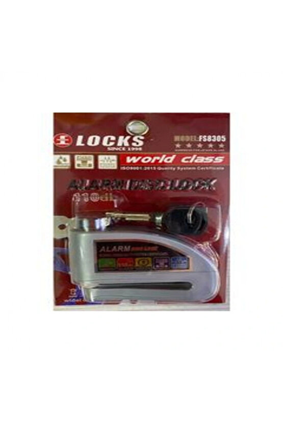 DİSK KİLİDİ 110 Desibel GRİ