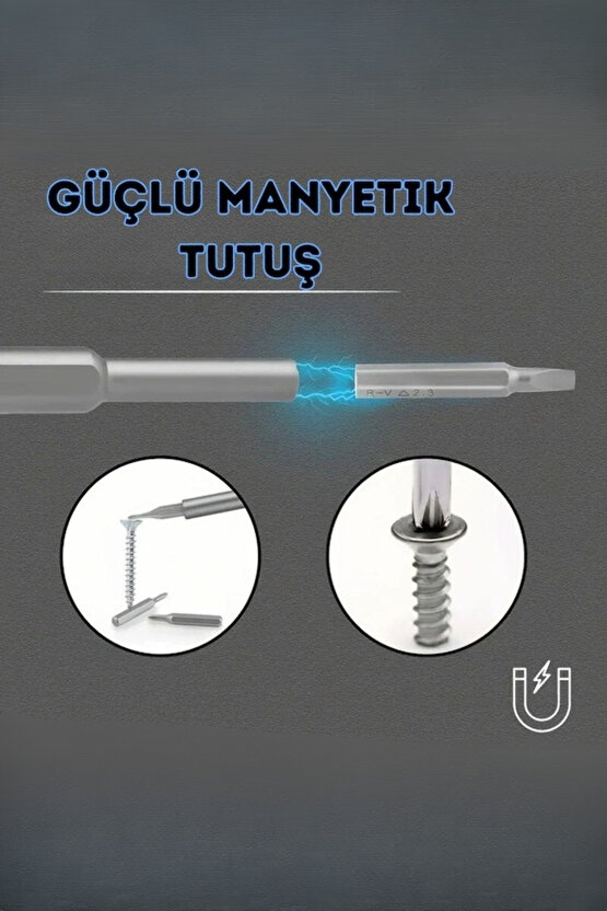 34 Uçlu Çok Fonksiyonlu Hassas Tamirci Tornavida Seti Saatçi Bilgisayarcı Tornavida Seti