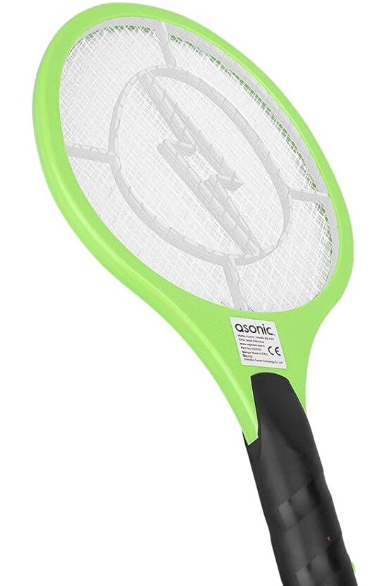 Pilli Sinek Öldürücü Raket Elektrikli Sinek Raketi, Sinek Öldürücü Yakalayıcı Asonic AS-A22-1 ADET