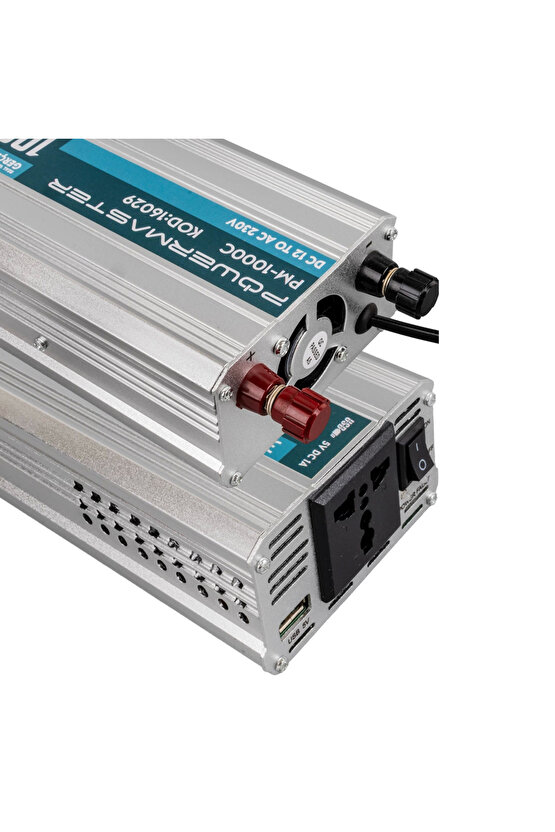 Pm-1000c 12 Volt - 1000 Watt Usbli Şarjlı Inverter