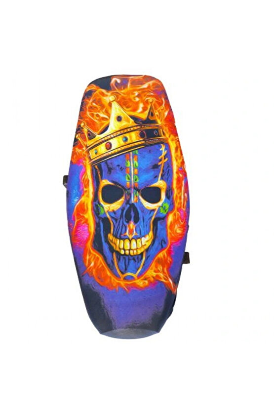 YM Üniversal Sele Oturak Kılıfı Kırmızı Kurukafa