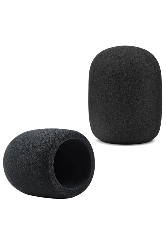 Zenger Ze-7131 El Mikrofon Süngeri Siyah Standart Tekli