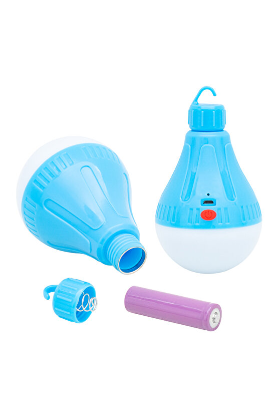 CLZ192 LY-V09 MİCRO USB GİRİŞLİ ASKILI ŞARJLI AMPUL (4172)