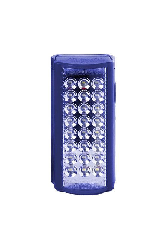 Kınsach Ks-824 24 Ledli Şarjlı Işıldak 6v4a Akülü * Powerbank Özellikli