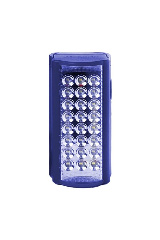 Kınsach Ks-824 24 Ledli Şarjlı Işıldak 6v4a Akülü * Powerbank Özellikli