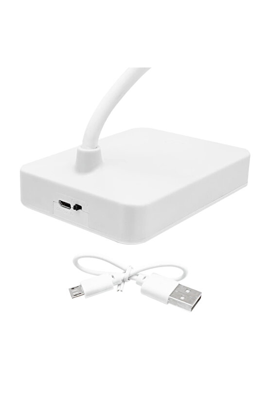 Isb01 Mx-8803A Usbli Dokunmatik Düğmeli Üç Modlu Masa Lambası (Işbaşı)