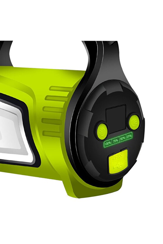 Js-881b Şarjlı Ledli Uzun Menzilli Kamp Tipi Çok Fonksiyonlu Işıldak Fener