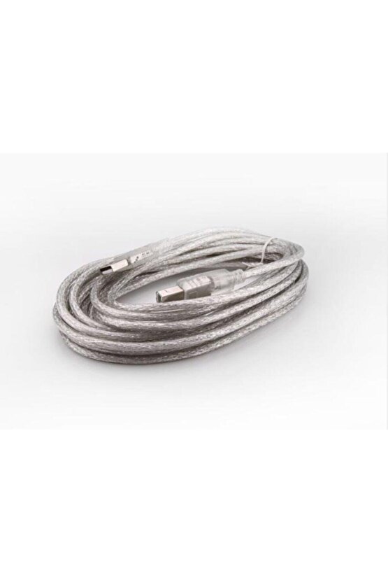 Sl-u2005 Usb2.0 5m Şeffaf Yazıcı Kablo