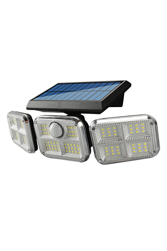 Powermaster Fl-1727 Sensörlü 3 Kademeli 120 Ledli Solar Lamba