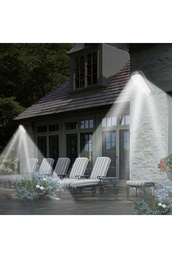 Sensörlü Güneş Enerjisi İle Şarj Olabilen Duvara Monte Solar Aydınlatma  Gl-84069