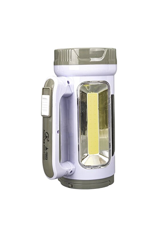 Ja-1953 5w Solarlı+şarjlı El Fenerli Işıldak Om-27