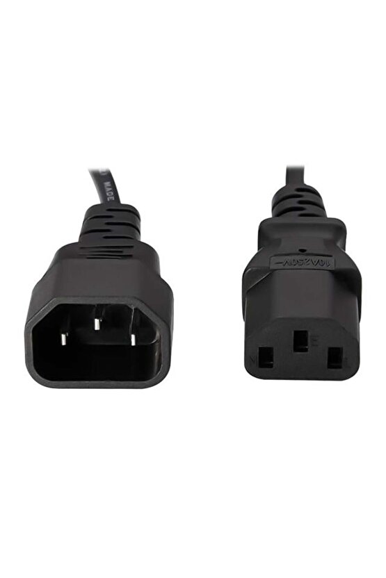 Powermaster Pm-20115 1 Mm Siyah 1.5 Metre C7 Bilgisayar Ara Kablo