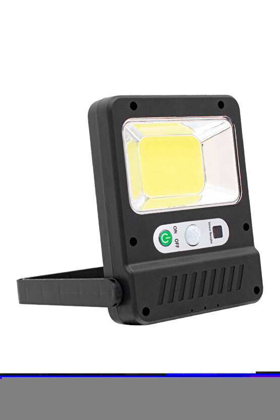 COB LEDLİ SOLAR PANELLİ ÇOK FONKSİYONLU LAMBA (4674)