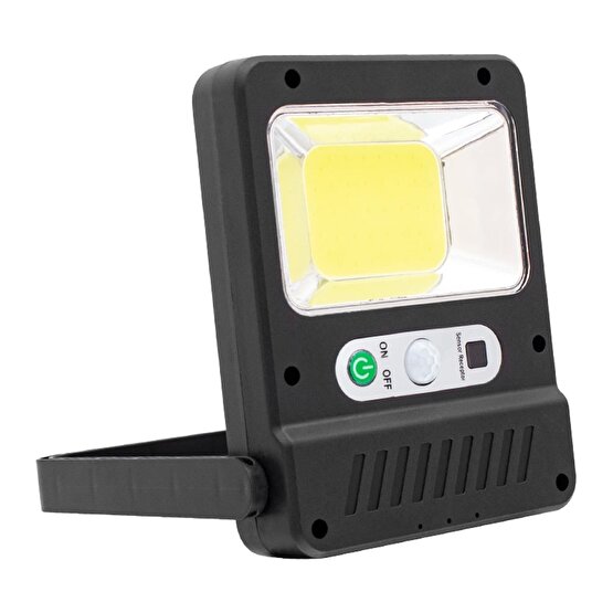 COB LEDLİ SOLAR PANELLİ ÇOK FONKSİYONLU LAMBA (K95)