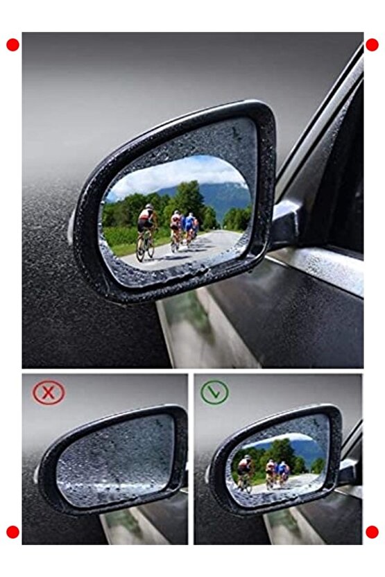 Aynası Yağmur ve Buğu Önleyici Film (2 Adet)