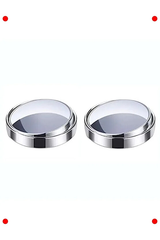 360° Ayarlanabilir Çerçeveli Kör Nokta Aynası (2 Adet)