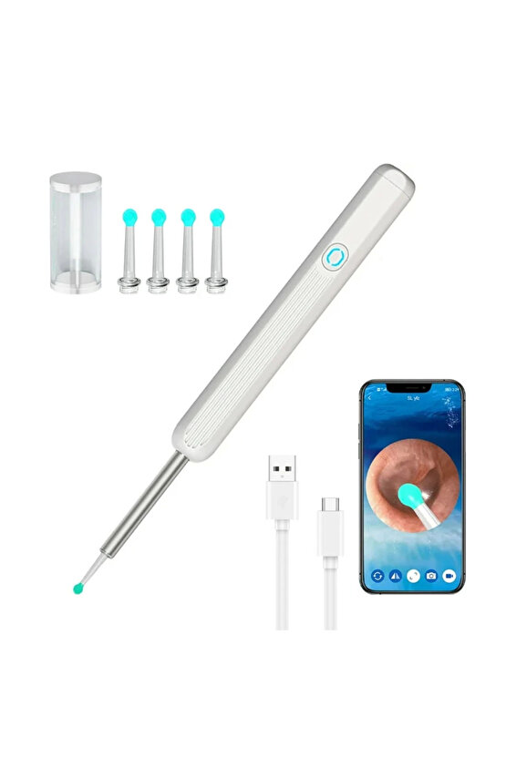 Pm-24064 Endoskop Kameralı Kulak Temizleme Seti All-ın-one Set