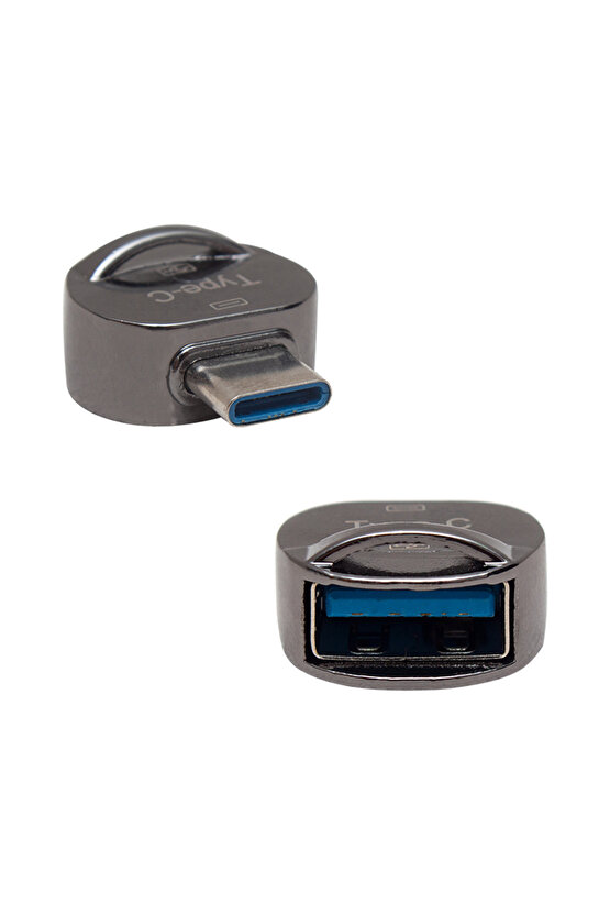 TYPE-C TO USB OTG ÇEVİRİCİ (ALTI OVAL) (4989)