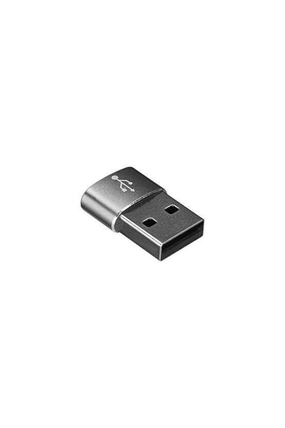 Sl-ta28m Siyah Type C F To Usb M Metal Gövdeli Otg Çevirici