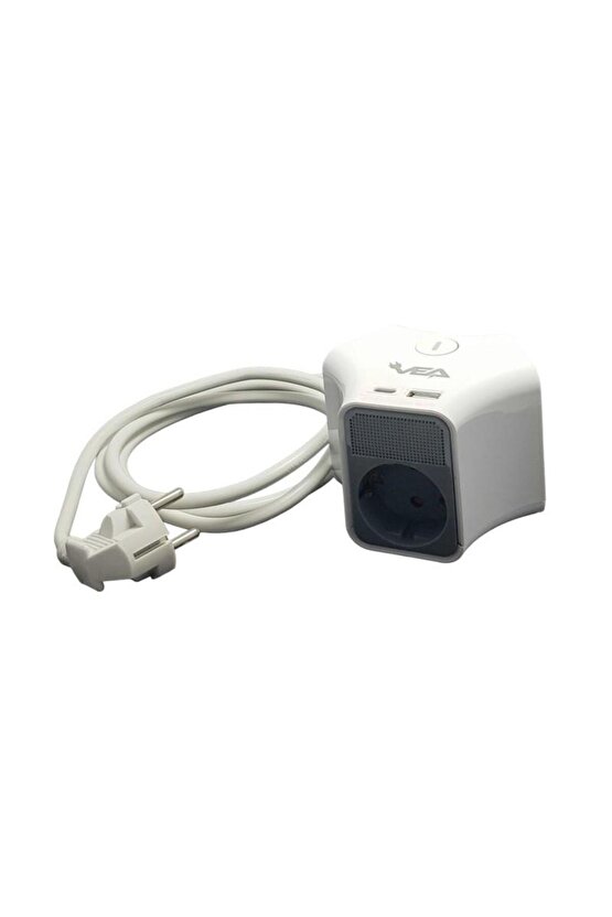 VE-G903YC 3lü USB+ Type-C Girişli Anahtarlı 1.5 Metre Grup Priz