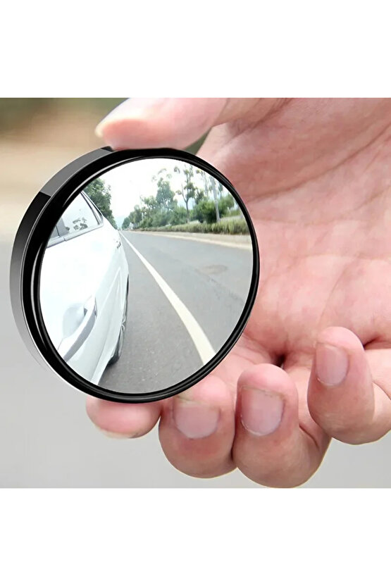 4 Adet 360° Derece Ayarlanabilir Kör Nokta Aynası Araba Yardımcı Dikiz Aynası Yuvarlak Çerçeve Wi...