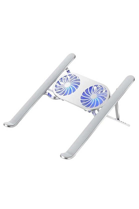 Powermaster Pm-24572 Çift Fan Taşınabilir Notebook Laptop Soğutucu Stand