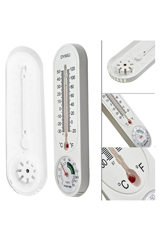 Analog Sıcaklık Nem Ölçer Termometre (5047)
