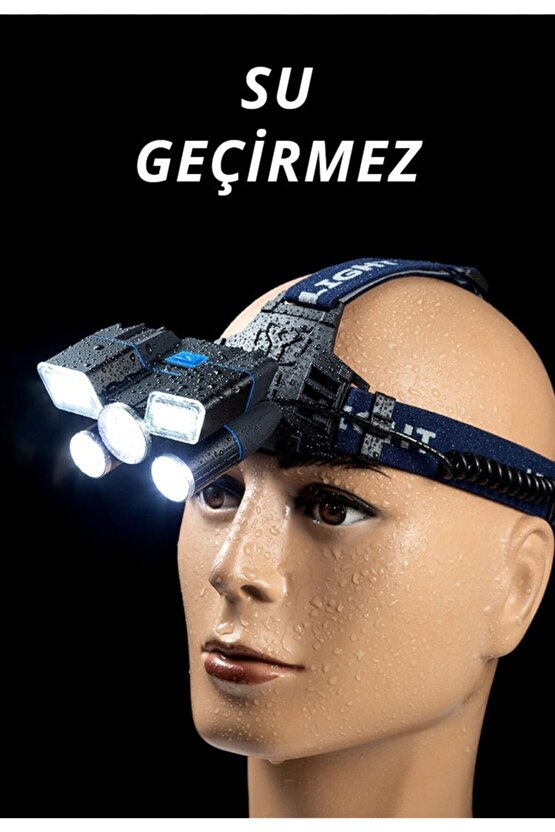 Mx-501 21 Ledli Su Geçirmez Kafa Feneri Lambası