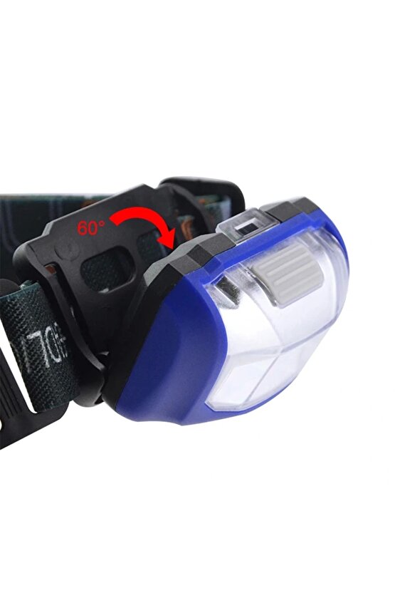 COB LED PİLLİ KAFA FENERİ (4887)
