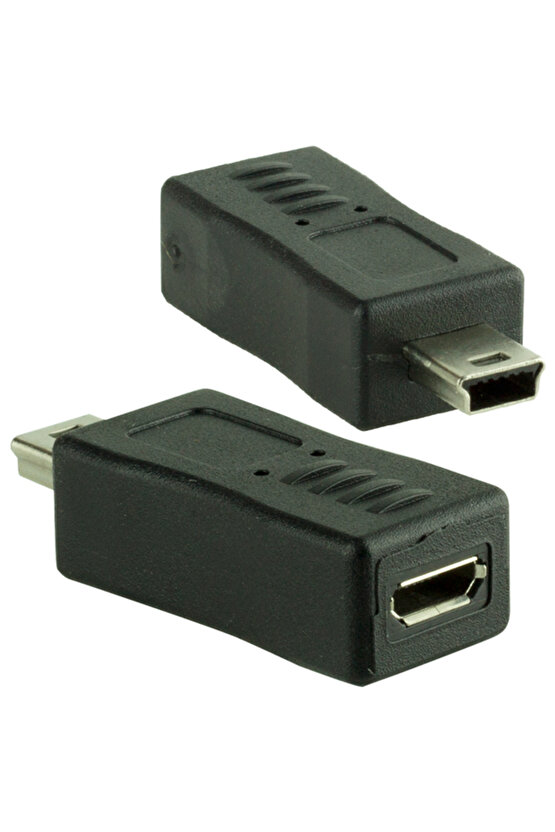 MİNİ USB ERKEK-MİCRO USB DİŞİ ÇEVİRİCİ APARAT (4767) - BRT8518-8664