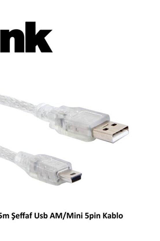 Sl-uk55 Mini 5p To 5mt Usb Kamera Kablosu