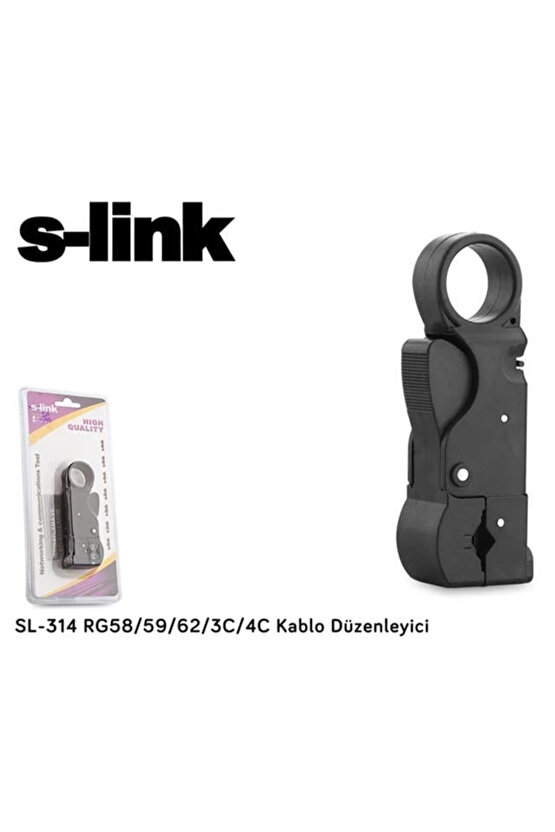 SL-314 3 Bıçaklı Koaksiyel Kablo Açıcısı