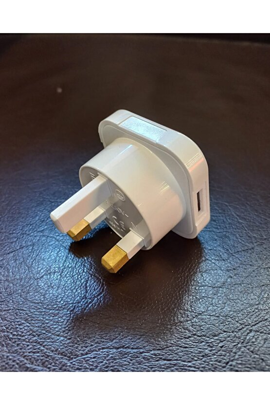 Üniversal Adaptör İngiliz Fiş İngiliz Adaptör  Fiş Dönüştürücü