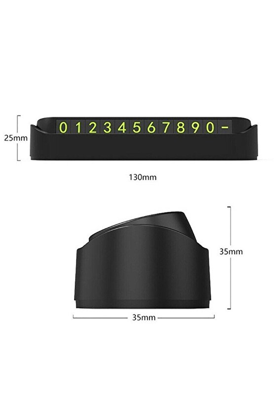 Araç Fosforlu Numaratör Aç-kapa