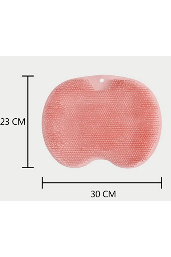 Vantuzlu Banyo Sırt Fırçası ve Masaj Matı
