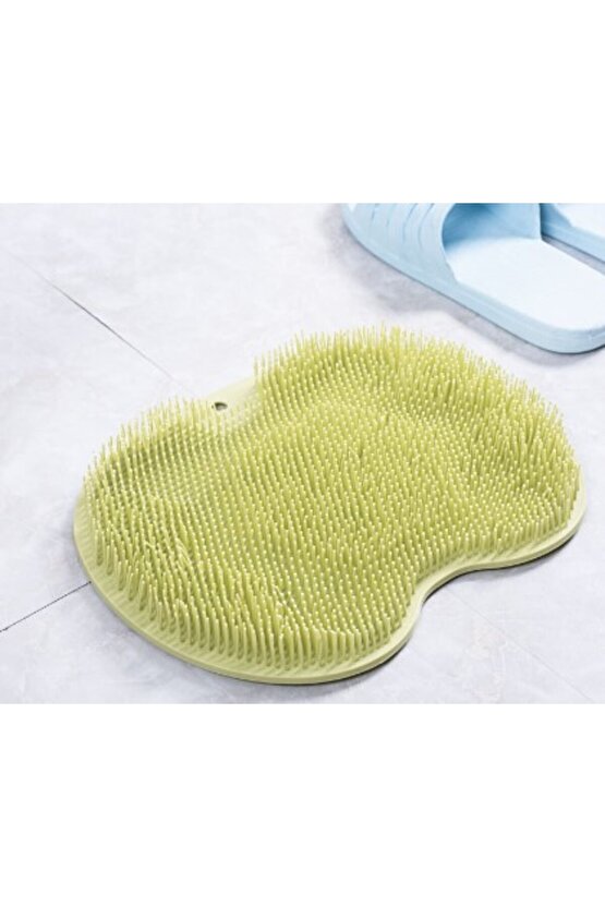 Vantuzlu Banyo Sırt Fırçası ve Masaj Matı