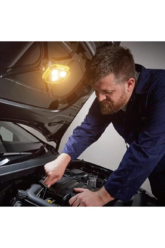 Powerbank Özellikli Şarjlı 30W Çalışma Lambası | 3 COB LED’li, 3 Renk Modlu (4000K-7000K)