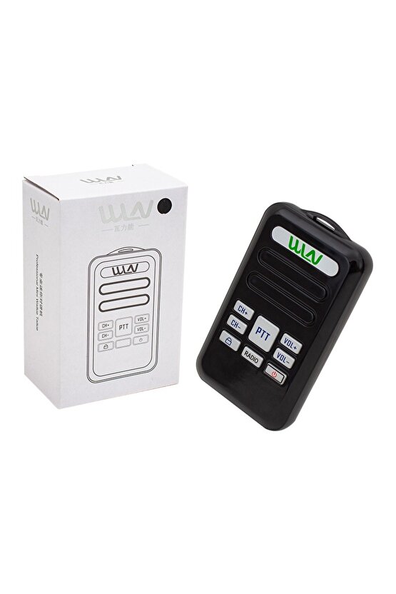 16 Kanal Radyolu Tekli Mini El Telsizi – Şarj Aleti, Pil ve Kulaklık Dahil (3–5 KM Menzil)