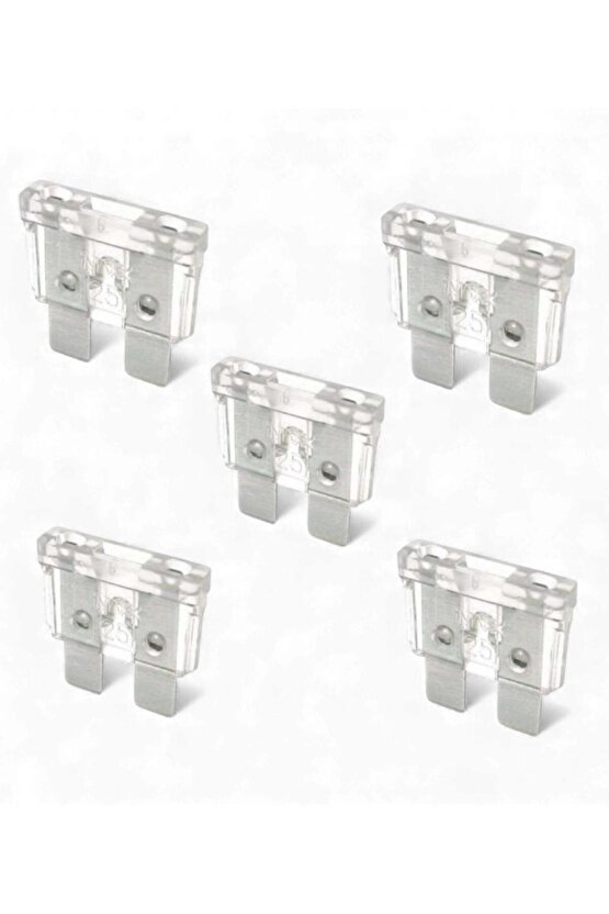 5 ADET - 25 Amper Oto Sigorta – Profesyonel Araç Elektrik Koruma Çözümü