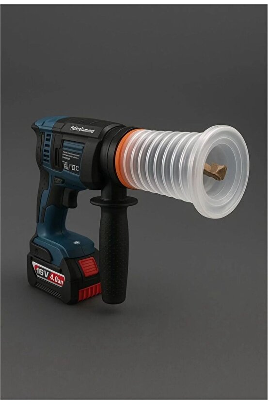 Körüklü Vantuzlu Matkap Ucu Toz Tutucu 60 mm – Ev ve Profesyonel Kullanım (06)