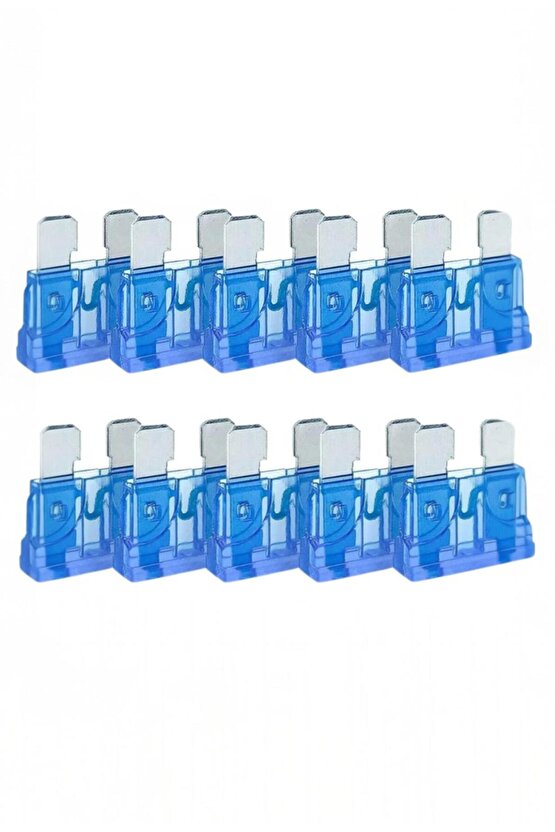 10 ADET Bıçaklı Oto Sigortası 15 Amper – Araç, Motosiklet ve Elektrikli Scooter Uyumlu