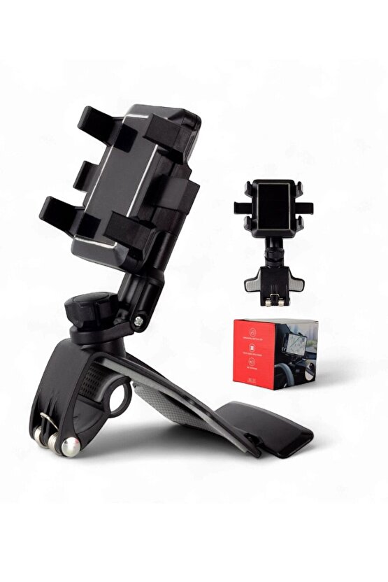 360 Derece Döner Araç İçi Telefon Tutucu | Ayarlanabilir ve Sabitlenebilir Telefon Aparatı