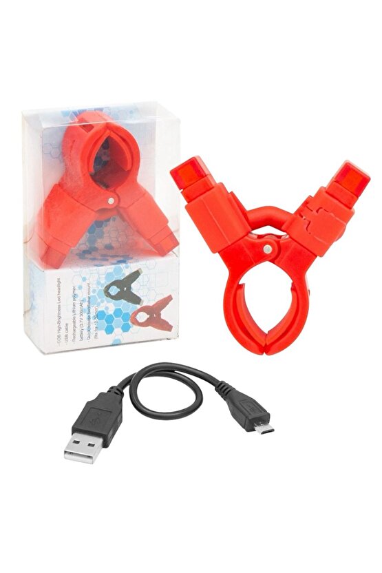 LEDli Bisiklet ve Scooter İkaz Lambası | Su Geçirmez, Şarjlı Arka Lamba